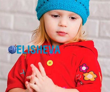 Tricotate pălării pentru copii cu ace de tricotat cu fotografie, descriere și diagrame