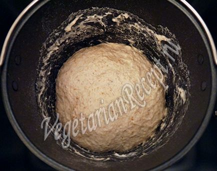 Pâine pe sourdough într-un producător de paine - rețetă cu o fotografie