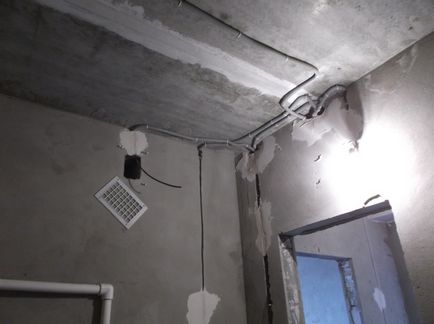 Înlocuirea cablului electric într-un apartament cu o cameră, electrician56