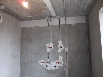 Înlocuirea cablului electric într-un apartament cu o cameră, electrician56