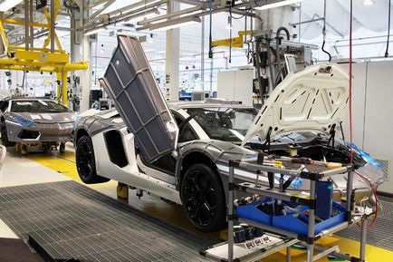 Plant Lamborghini belső nézet (Lamborghini) Plant lamborghini belső nézet