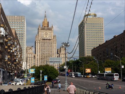 Clădire la mijlocul Moscovei