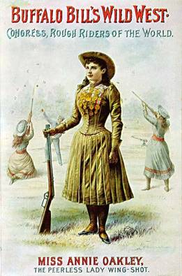 Cowboy feminin, istoria Statelor Unite