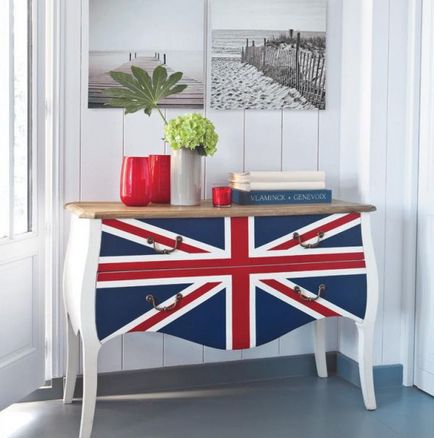 24 Ідеї для використання британського прапора в інтер'єрі