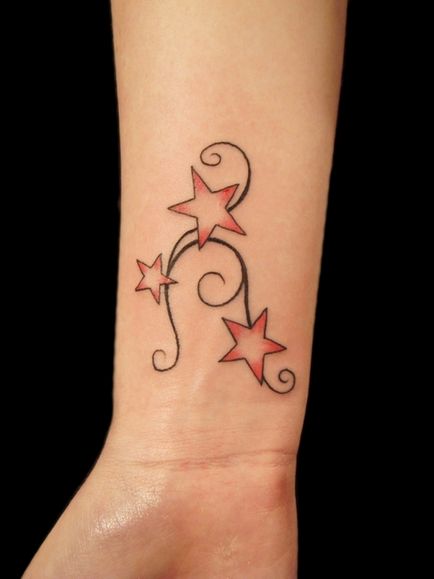 25 Красивих татуювань із зірками - татуювання на