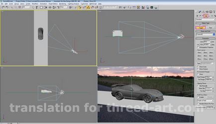 Lecții 3D-2d - vizualizarea mașinilor v-ray și hdri