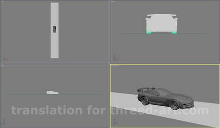3D-2d уроки - візуалізація автомобіля v-ray і hdri