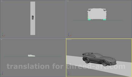 Lecții 3D-2d - vizualizarea mașinilor v-ray și hdri