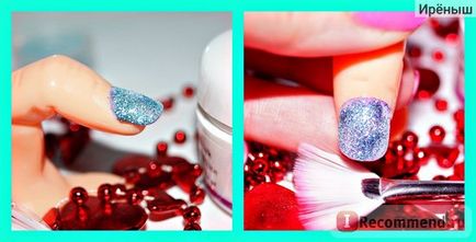 Акрилова пудра aliexpress ezflow acrylic powder crystal nail polymer nail art tips builder -