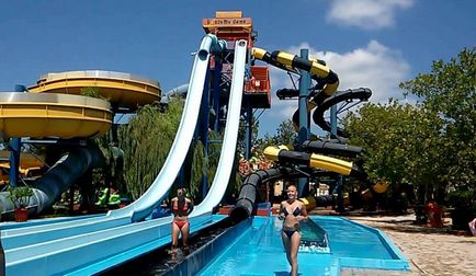 Aquaparks on Corfu Divertisment pentru copii și adulți - vară, ah, vară, vacanțe pe plajă stațiuni, hoteluri