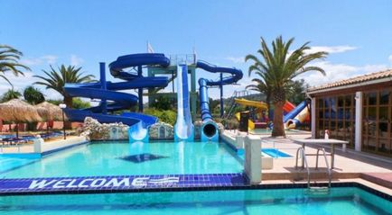 Aquaparks on Corfu Divertisment pentru copii și adulți - vară, ah, vară, vacanțe pe plajă stațiuni, hoteluri