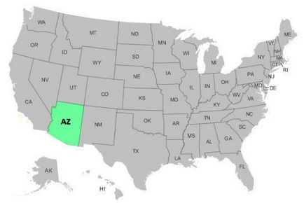 Arizona, Statele Unite ale Americii