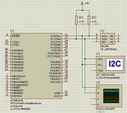 Avr funcționează cu memorie externă i2c eeprom type 24cxx, blog nagits