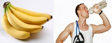 Banane pentru un set de mase musculare