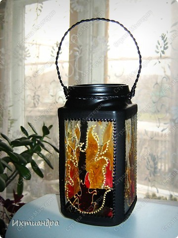 Jar váza lámpa, ország művészek