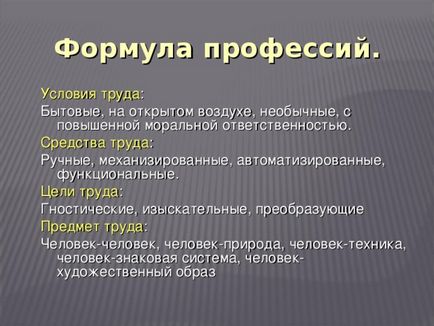 Бесіда - як вибрати професію - класному керівнику, презентації