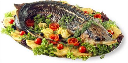 Royal pește titlu, retete de gătit în cuptor