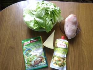 Caesar otthon fűszerekkel Knorr - Saláták - Snack - kedvenc receptek