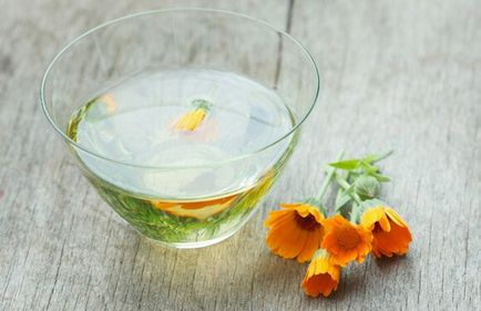 Tea készült körömvirág hasznos és káros tulajdonságait tea (előforduló krónikus) Tea készült körömvirág hasznos és káros tulajdonságait tea