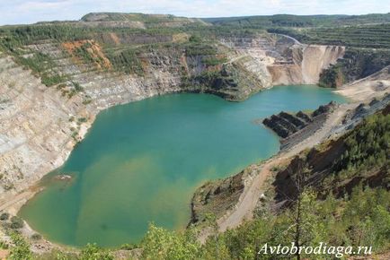 Черемшанскій кар'єр, верхній Херсонлей, автобродяга