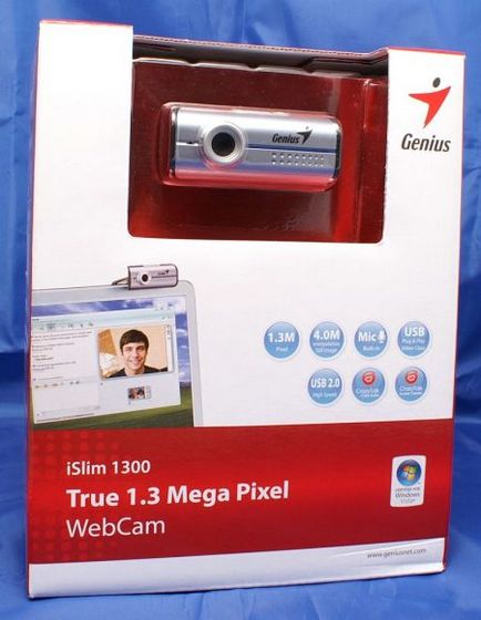 Щоб спілкування стало приємним - веб-камера genius webcam islim 1300