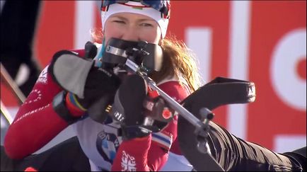 Daria domracheva sa întors la marele biatlon