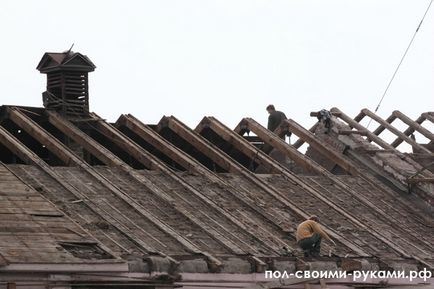 Demontarea și instalarea acoperișului