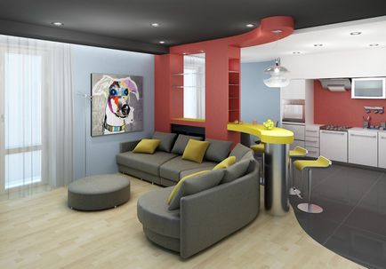 Designs konyhák, belső art (V-alakú elrendezés bútorok készülékek) Designs konyhák, belső művészeti