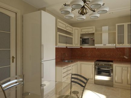 Tervezz egy konyha 11 négyzetméter