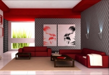 Дизайн шпалер для залу фото в інтер'єрі квартири, в хрущовці красива поклейка, стіни в будинку і