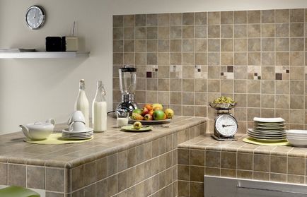 Дизайн плитки на кухні особливості створення нового приміщення
