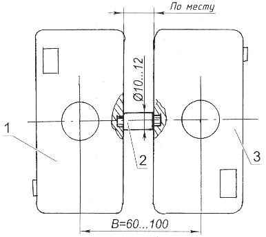 Dual-barrel »pentru stereophoto, model-constructor