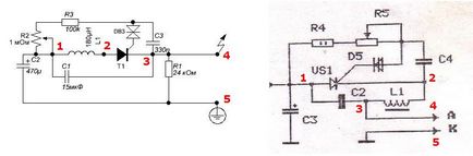 Tijă de pescuit electric pentru pescuit cu schema propriilor mâini