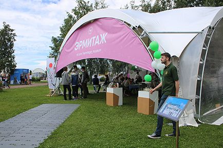 Hermitage vk fest - 2017 (a tető a Téli Palota) Hermitage vk fest - 2017