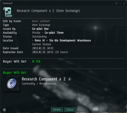 Eve online контракти на обмін предметами