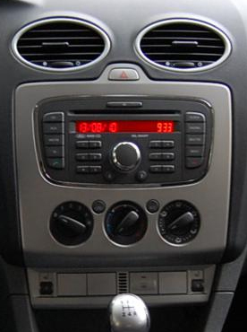 Ford Focus 2 rádiós kód
