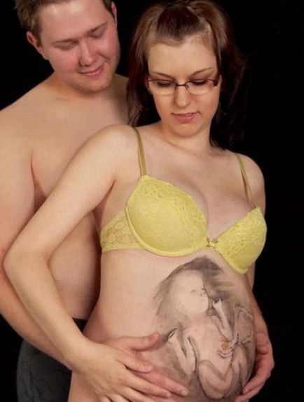 Фото на згадку про вагітність - гола правда