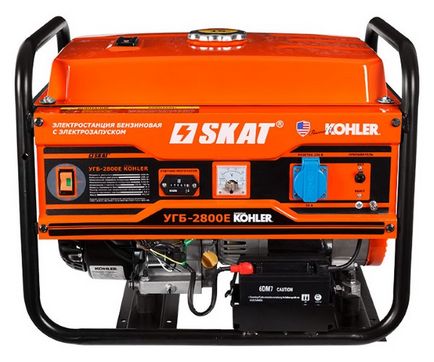 Generátor építkező 2, 8 kW - megbízható választás az építőiparban a generátor (generátor építési) Generátor építkező 2, 8 kW - megbízható választás az építési generátor