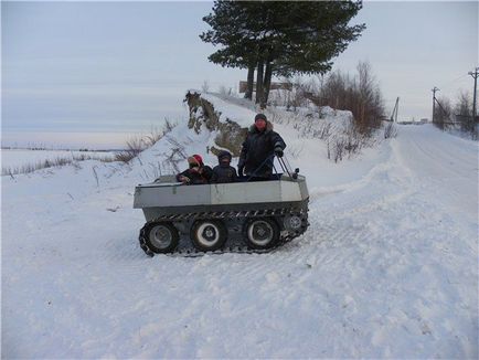 Гусеничний всюдихід «тазик-1»