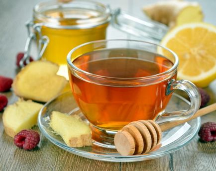 Gyömbér tea mézzel és citrommal receptek, hasznos tulajdonságok