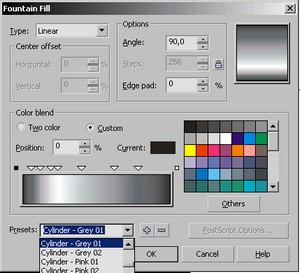 Utilizarea metalelor pentru a crea text în corel draw - lecții de coreldraw - toate pentru coreldraw -