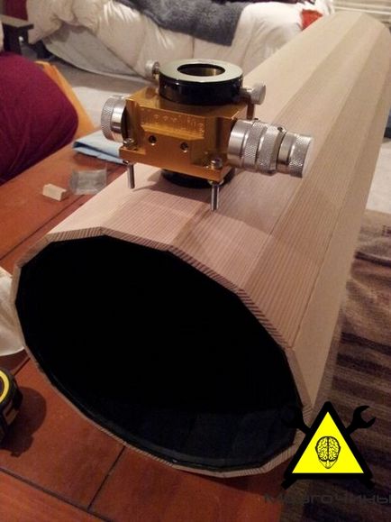 Виготовляємо дерев'яний телескоп своїми руками