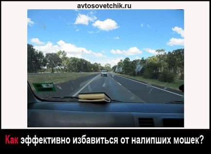 Як ефективно позбутися від налиплого мошок, поради автолюбітелямсовети автолюбителям