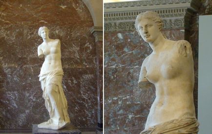 Úgy tűnhet, mint a Venus de Milo, hogy a kezét 3d mása a szobor egy orsóval a kezében