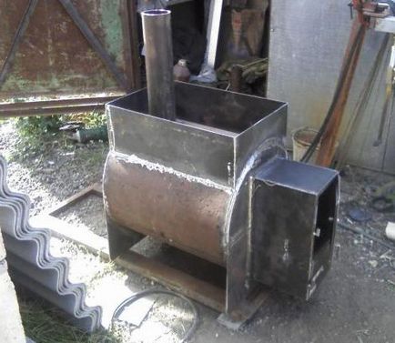 Cum să suprapuneți un cuptor de metal cu o cărămidă - căldura căminului