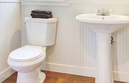 Hogyan tisztítsa meg a WC-csészébe, vízkő és a vizelet skála