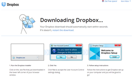 Cum se utilizează dropbox - sincronizează fișierele