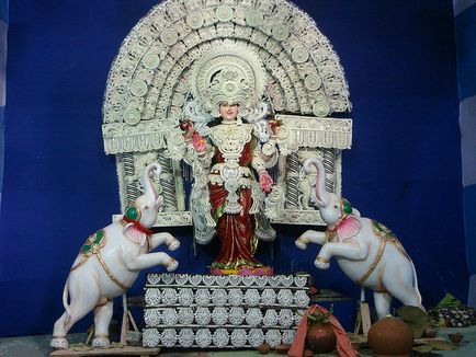 Cum să conduci Puja din zeița Lakshmi acasă, vânt și apă