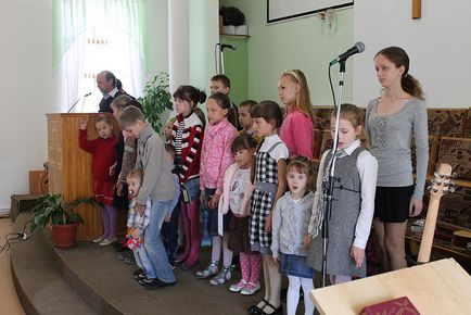 Cum se ține slujba divină, biserica din nord