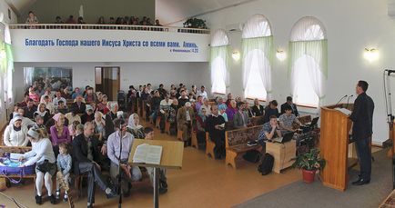 Cum se ține slujba divină, biserica din nord